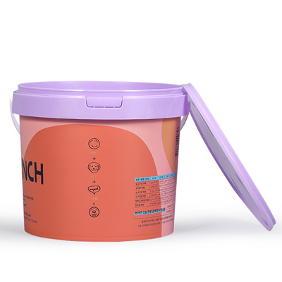 주문 300ml-5L 맞춤형 용량 IML 컨테이너 좋은 밀폐 땅콩 버터 포장 온라인 제조