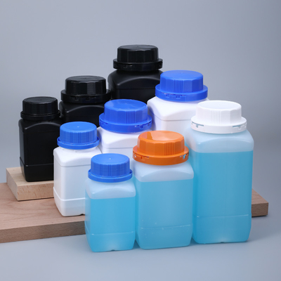 주문 실험실 나사 모자 플라스틱 반응기 흰색 Hdpe 샘플 병 비료 저장 온라인 제조