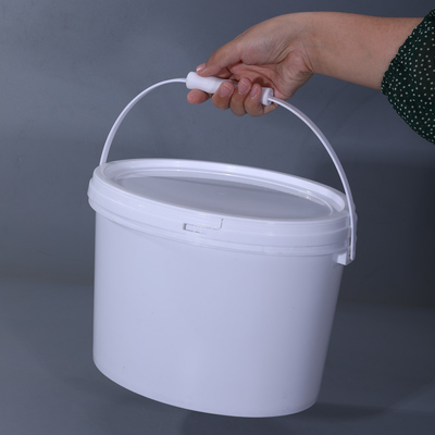 주문 둥근 식품용 저장용 드럼, 손잡이와 뚜?? 6L/10L/17L/19L 용량 온라인 제조