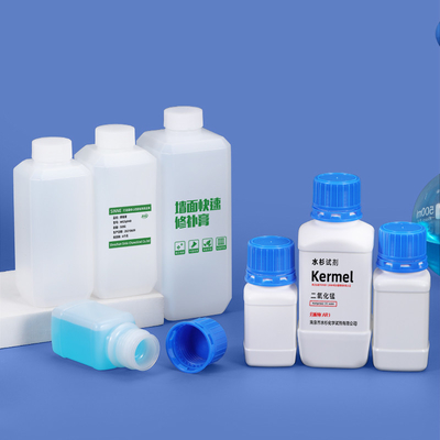 주문 HDPE 투명 플라스틱 화학 반응기 병 실험용 플라스틱 용기 1L 온라인 제조