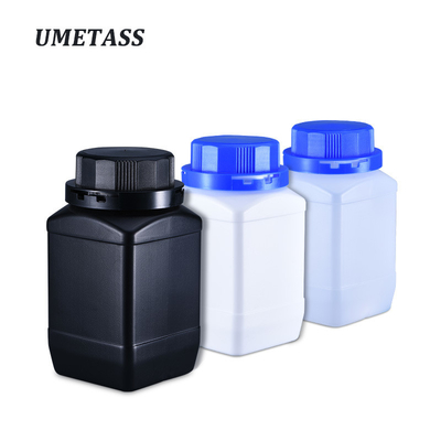 주문 500ml 정사각형 플라스틱 나사 상자 병 약용을 위한 변조 방지 Hdpe 병 온라인 제조