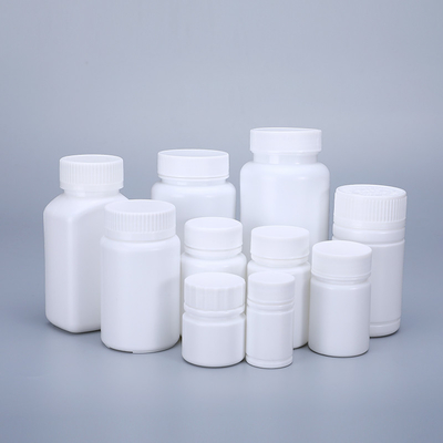 주문 알약 캡슐용 플라스틱 HDPE 병 비타민 빈 흰색 고체 약 온라인 제조