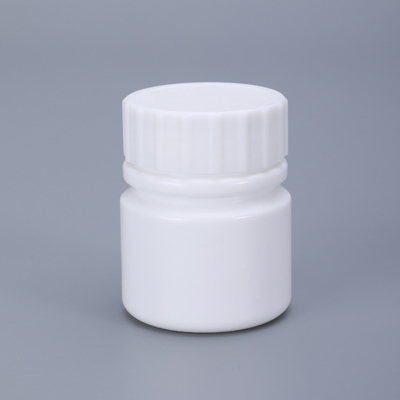 주문 30ml 용량 미니 빈 플라스틱 약병 병 수용 가능한 고객 로고 온라인 제조