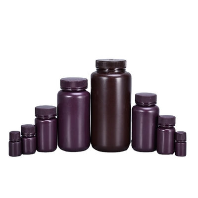 주문 맞춤형 로고 250ml 넓은 입 플라스틱 선명한 반응기 병 온라인 제조