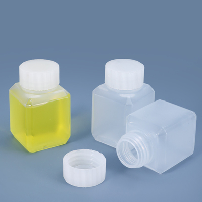 주문 스크루 캡 생물 Hdpe 플라스틱 반응기 병 화학 용매 125 Ml 온라인 제조