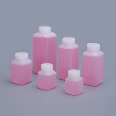 주문 투명 화학적 좁은 입 반응기 병 용기 식품 등급 20ml-500ml 온라인 제조