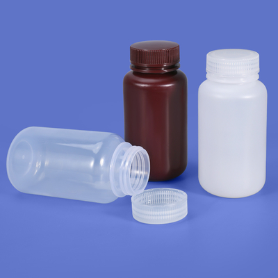 주문 고온 내성 넓은 입 HDPE/PP 실험실 병 온라인 제조