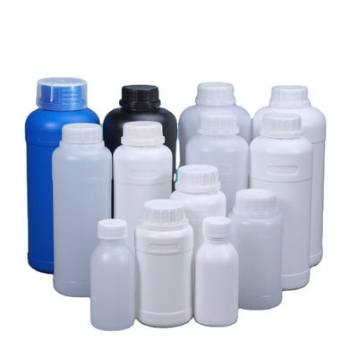주문 250ml-1000ML HDPE 재활용 플라스틱 용기 알약 포장용 로고 인쇄 온라인 제조