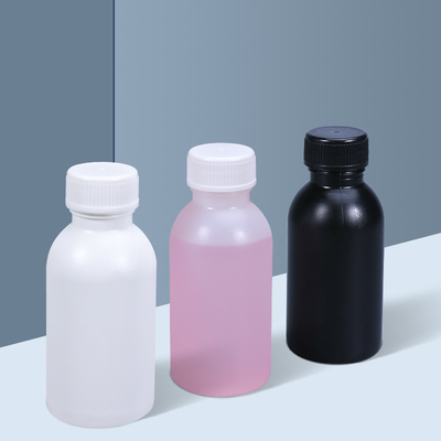 주문 작은 입 플라스틱 HDPE 고밀도 폴리에틸렌 병 시럽 포장용 온라인 제조