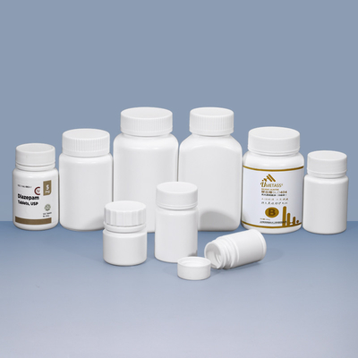 주문 의약품 캡슐 약 병 100ml HDPE 플라스틱 스크루 캡과 어린이 안전 온라인 제조