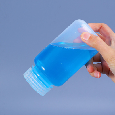 주문 250ml PP 투명 플라스틱 병 실험실 반응기 용기 갈색과 견고 온라인 제조