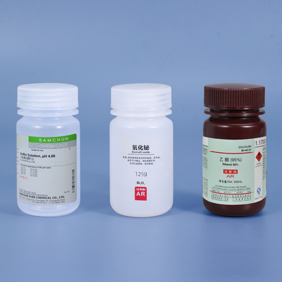 주문 PP 넓은 입 플라스틱 용기 125ml 실험실 화학 액체 샘플을 위한 반응기 병 온라인 제조