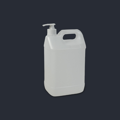 주문 10 리터 평면 HDPE 플라스틱 물 알코올 오일 컨테이너 펌프와 함께 ಬಾ틀 온라인 제조