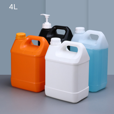 주문 OEM 맞춤 UMETASS 1 갤런 4 리터 팩 HDPE 하얀 선명한 제리 캔 병 40% PCR 온라인 제조
