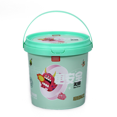 주문 다중 사용 가능한 아이스크림 컵 뚜?? 과 손잡이 식품 포장 사용자 지정 로고 인쇄 된 PP 플라스틱 온라인 제조