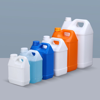 주문 사용자 정의 로고 HDPE 정사각형 플라스틱 제리 캔 드럼 화학 용기 다양한 크기의 컨테이너 온라인 제조