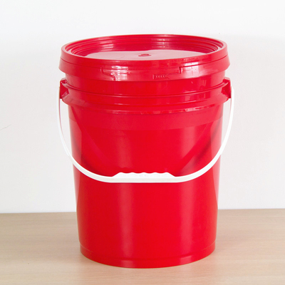 주문 포장 컨테이너 1-50L 용량 사용자 지정 로고 플라스틱 둥근 버킷 음식 용 온라인 제조