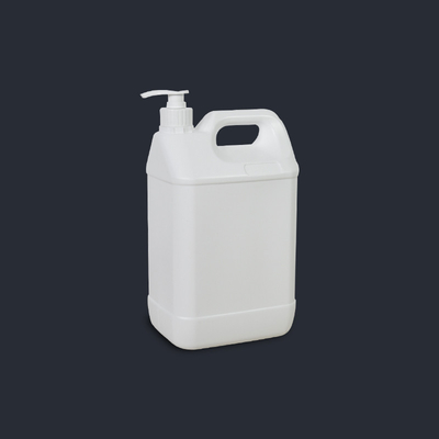 주문 100% 재료 플라스틱 4L HDPE 흰 선명한 젤리 캔 펌프와 플라스틱 온라인 제조