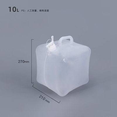 주문 10L 20L 25L LDPE 휴대용 물 접이식 핸들 및 펌프와 함께 제리 캔 온라인 제조