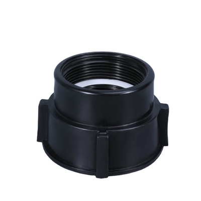 주문 DN50 어댑터 75MM 거친 스레드 2인치 은 회색 IBC 탱크 부착 정원 커넥터 온라인 제조
