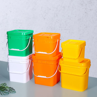주문 환경 친화적 인 3.5L 5L 6L 10L 20L 칸 플라스틱 버킷 도구 저장 용도 온라인 제조