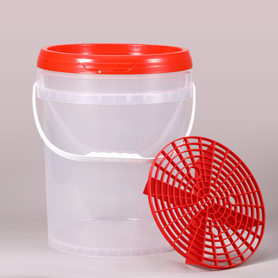 주문 26cm 모래 필터 그리드 자동차 세탁 도구 PP 20L 5 갤런 가마 뚜?? 이 있는 플라스틱 버킷 온라인 제조