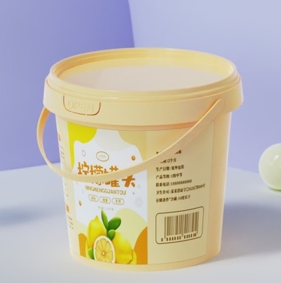 주문 750ml 식품용 PP 버킷 온라인 제조
