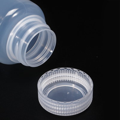 주문 실험용 플라스틱 PP 폴리프로필렌 샘플 병 250ML 넓은 목 용기 온라인 제조