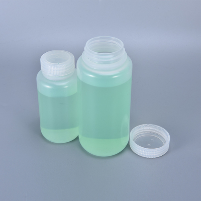 주문 OEM 넓은 목 반응기 폴리 프로필렌 PP 플라스틱 병 125 Ml 실험실 등급 온라인 제조