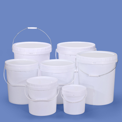 주문 소매 둥근 내구성 5L 10L 20L 5Gal 플라스틱 버킷 온라인 제조