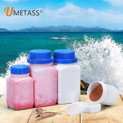 주문 HDPE 평면 병 넓은 지름 250ml 500ml 1L 1.5L 완벽한 낚시 먹이 병 큰 칼리버 편리하게 채우고 온라인 제조