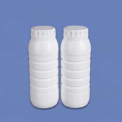 주문 화학 액체용 알루미늄 호일 라이너 스크류 캡이 있는 고차단성 Coex 병 HDPE 플라스틱 용기 온라인 제조