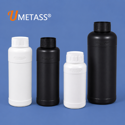 주문 맞춤 로고 플루오린 플라스틱 병 300ml-1L 농약 색소 용매 화학 분말 포장 온라인 제조