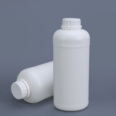 1L 백색 HDPE 플라스틱 플루오린 병
