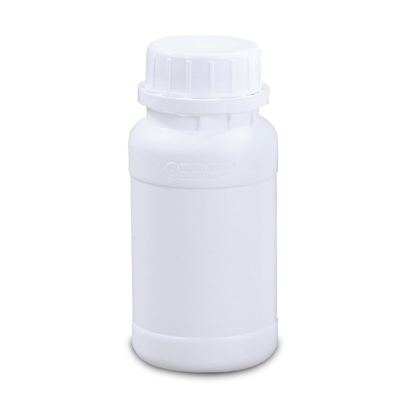 250ml 백색 생분해성 HDPE 플루오린 플라스틱 병 약국 약을 위해