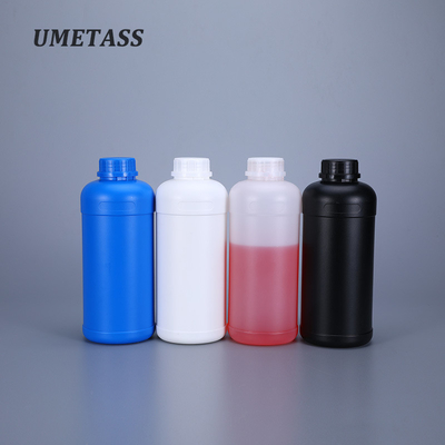 1000ml HDPE 플라스틱 포장 시럽 비료 액체 반응기 밀폐 보관