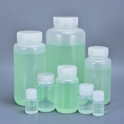화학 연구용 PP 넓은 입 실험용 반응기 병 5ml-1000ml