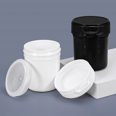 목걸이 재료 PP 고온 밀폐 150ml 밀가루 설탕 팝콘 커널을 위한 뚜?? 이 있는 플라스틱 둥근 항아리