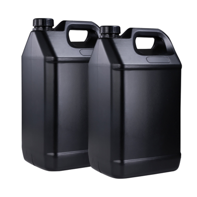 열 전달 인쇄 액체 및 고체 물품 패키지 6L 평면 검은 플라스틱 버킷