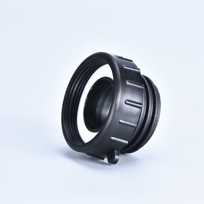 IBC 탱크 밸브 63mm 장착을위한 블랙 S60 커넥터 링크에 포함 된 절감 어댑터