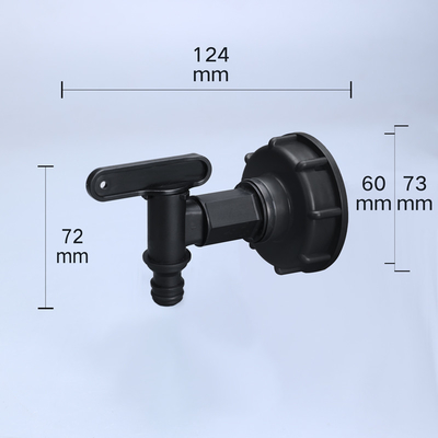 IBC 탱크 탭 1/2 