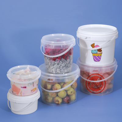 300ml 500ml 750ml 1L 1.5L 2.5L 4L PP 식품 제조용 플라스틱 식품 포장 통