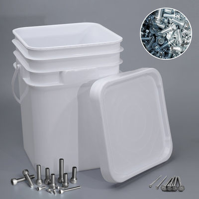 9L 직사각형 플라스틱 버킷