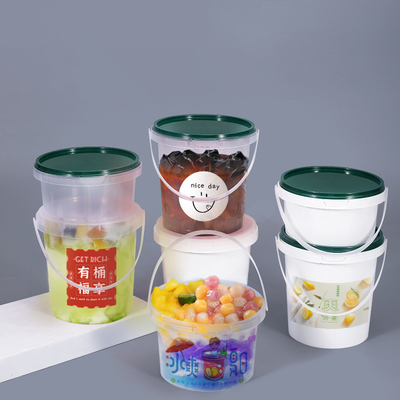 사용자 지정 로고 350ml 500ml 700ml 일회용 PP 플라스틱 둥근 음식 그릇