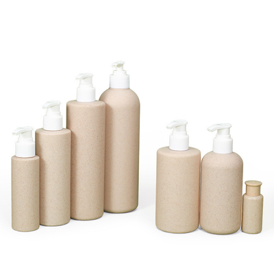 생분해 가능한 밀짚 플라스틱 호텔 샴푸 병 펌프 분배장 300ml