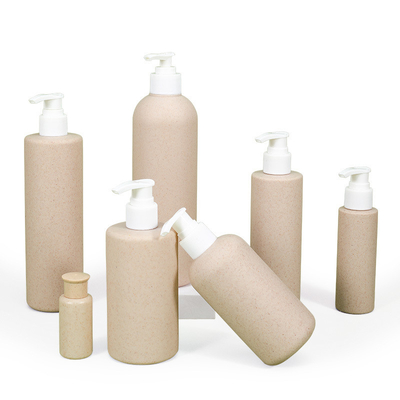용량 30ml-500ml 비어있는 화장품 샴푸 펌프 포장 밀짚 생분해 가능한 플라스틱 병