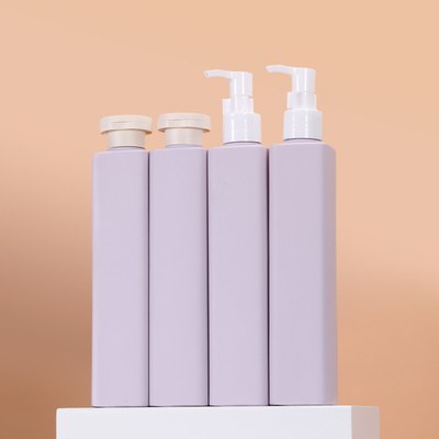 펌프 플라스틱 샴푸 및 컨디셔너 병 250ml 누출 방지 화장품 피부 관리