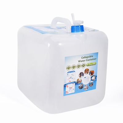 손 길이의 손잡이 5L 10L 15L 20L LDPE 접이식 접이식 물 저장 용기