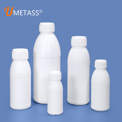 Wholesale 100ml 200ml 300ml 500ml 1L White Coex HDPE Anti-corrosion Pesticide & Liquid Medicine Agriculture Bottle