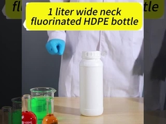 액체 화학 저장 액체 및 알칼리 저항을 위해 1000ml 플루오린 플라스틱 병